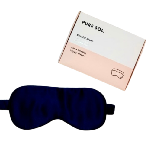 Blissful Sleep 100% Mulberry Silk Sleep Eye Mask - Beauty Sleep by